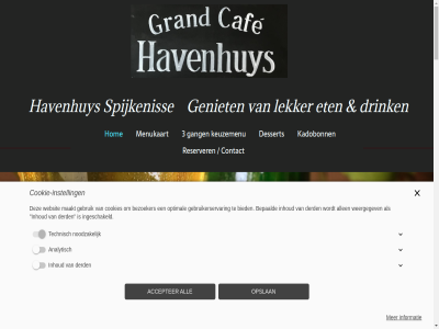 -22 -283190 00 0181 12 21 3 30 7 70 80 accepter all allen analytisch bepaald bereik bezoeker bied bier bites borrel borrelkaart caf centrum cocktail contact cookie cookie-instell cookies dag derd dessert dessertjes diner dinsdag diver drankj drink eten extern facebok gang gastvrij gebruik gebruikerservar geniet geopend gezell grag grand havenhuy havenplein heerlijk hom huidig huiselijk iederen informatie ingeschakeld inhoud instell kadobonn kadokaart kerstmenu keuk keuz keuzemenu kinderstoel klar kleintjes kleurplat kom kunt lat lekker leuk lunch ma ma-zo maakt maandag menukaart mid noodzak o.a onz openingstijd opslan optimal pagina per reserver reserveringsapp rolstoelvriend ruim selectie server sfer sparerib spijkenis stat steak t/m team technisch telefoonnummer terras uitgebreid uur vanaf vanweg vel via vind war we websit weergegev wek welkom wij wijn wilt woensdag zaterdag zitplaats zomer zondag