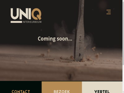 .. bezoek binnenkort coming contact hom info@uniqinterieurbouw.nl interiuerbouw mail son uniq vertel verzend