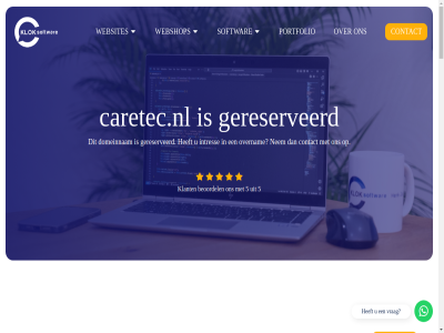 2026 5 all bakkie bekijk beoordel besprek caretec.nl contact domeinnam elkar gereserveerd intres jij klant klok kom laatst lat les maatwerk mogelijk nem nieuw onz overnam overtuigd portfolio project review softwar tevred veelgesteld vrag we webshop websites werk wij zegg