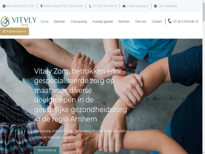 +31 0 00 08.00 1 17 18 2 2023 21 21.00 24/7 416 6 63 646 6827 76 8 afsprak algemen all alleenstaand ambulant arnhem basis beantwoord begeleid begrijp behoeft benieuwd bereik bereikbaarheidsdienst bericht beschermd best betreft betrok bied biedt by calamiteit central client coaching contact crisis crisisopvang daarom dagbested dagelijk design dg dienst dinsdag direct diver doel doelgroep doeltreff donderdag e e-mail eazyonlin elk email ernar ervar fasehuis fasehuiz geestelijk geholp gehoord gepast gerust gespecialiseerd gesteund gev geweld gezondheidszorg ggz goed grag handel help hen herstelproces hom huiselijk hulp hulpvrag hulpvrager iederen impact individuel info@vitalyzorg.nl informatie inplann intensiev jar jeugdzorg jou jouw kantoorur klacht klar kwalitatiev leidrad lev lever locaties luister ma ma-vrij maandag maatwerk mail manier mat minderjar mogelijk nam navigatie nem omgev omvat ondersteun onz oploss opvang organisatie participatie past person perspectief positiev privacy professional professionel recht regenerat regio richt sam samenwerk snelliusweg specialisaties specifiek spel stan stap stat streeft telefon telefoonnummer thuis uitgangspunt uniek unreadabl vanaf vast veilig verder vergrot verlengd vertrouwd verzend vitaly voelt voorbehoud voorwaard vormt vrag vreemdel vrij vrijdag waarbij we welkom wer wij woensdag won zelfredzam zodat zoek zorg zorginstell zorgtraject zorgvrager zowel