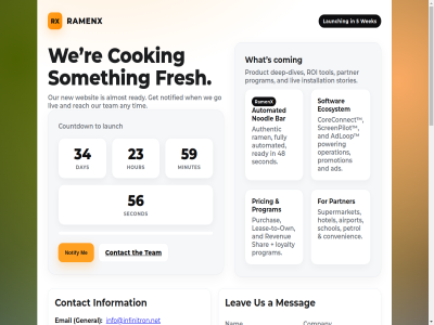 amsterdam automated dining netherland ram solution