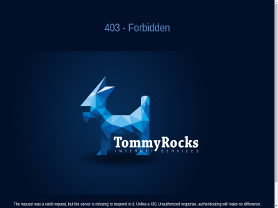 401 403 a authenticat but differenc for forbid it mail mak no pleas question refus request respon respond send server support support@tommyrocks.nl the to tommyrock unauthorized unlik valid will