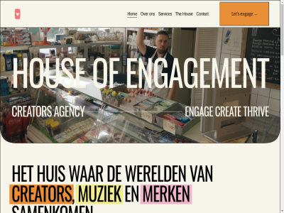 activation agency allen artiest ashi authentiek be bedrijv bouw brand branding breng campagnes combiner competitiev connectie contact contentbureau creat creatiev creator cultur de deur digital djezja eig end engag engagement entertainment fraasie friend help high high-end hom hous house.of.engagement huis identiteit impact instagram jouw kennis let lev maakt maker manier merk muziek navigatie nimo on onlin ontwikkel onz open opvalt passie presenc publiek s samenkom services stat sterk storytell strateg strategie team the thriv thuishav verhal versterk vertell videoproducties visie visual visuel vrag war we wereld wij will
