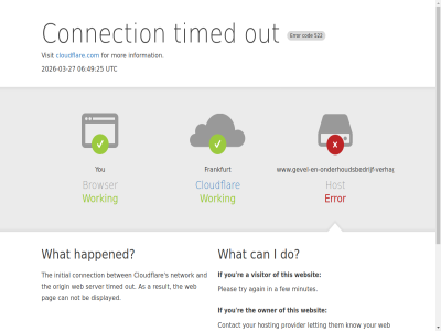 -03 -27 06 2026 25 49 522 9e2 a abl additional again an and as be betwen browser but by c74064f6a1e62 can caus click cloudflar cloudflare.com cod complet connect connection contact didn displayed do error few finish for frankfurt gevel-en-onderhoudsbedrijf-verhagen.nl happened her hogging host hosting i id if information initial ip know letting likely mean minutes mor most network not on origin out owner pag performanc pleas provider ray re request resources result reveal s security server someth t that the them this timed to troubleshot try utc visit visitor web websit what working www.gevel-en-onderhoudsbedrijf-verhagen.nl you your
