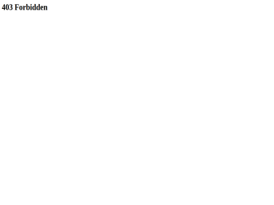 403 error forbid