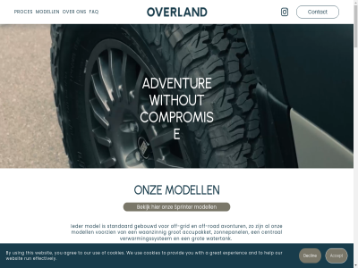 a accept accupakket adventur agree and avontur bekijk by camper camperbouwer central compromis contact cookies declin effectively experienc faq gebouwd great grid grot help ieder model modell off off-grid off-road onz our overland proces provid road run sprinter standaard this to use using verwarmingssystem voorzien waanzinn watertank we websit with without you zonnepanel