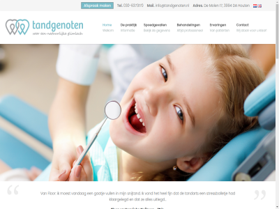 -6373170 030 12 17 17.00 2017 2018 3994 8.00 9 aanbevel aandacht aanmeld adres afsprak all behandel bekijk bereik bor by cijfer contact da developed email ervar fijn flor gaatj gastvrij gegeven geluidsarm geval glimlach goed gratis hel henriek hom hout impressie info@tandgenoten.nl informatie jr kinder klaargelegd klar kuijper maandag mail mak makkelijk medewerker modernst moest mol natur nieuwst ontvangst onz opgeleid parker patient per person pijnloz plat praktijk professionel recht sit snijtand spoed spoedgevall stan stressballetj succesvoll supquest t/m tandart tandgenot techniek tel telefon toegewijd uitlegd vandag vond voorbehoud vrijdag vull welkom wij