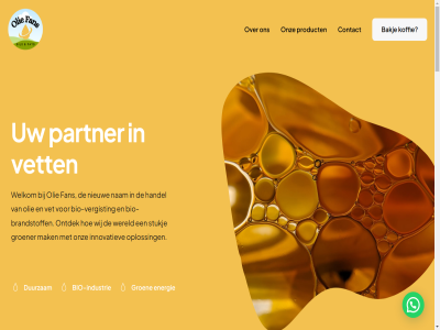 algemen all allen bakj bestel betrouw bio bio-brandstoff bio-industrie bio-vergist blijf brandstoff contact de duurzam efficient energie fan fat groen groener handel hoogt hoogwaard industrie info@olie-fans.com innovatiev koffie leverancier mak milieuvriend nam nem nieuw oil olie ontdek onz oploss partner policy privacy product proefvracht reken reserved right stukj toonaangev transport vergist vet voorwaard welkom wereld wij