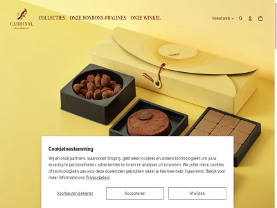 0 00 00/100g 09 10 1017vn 12 15 19 20 2026 22 23 30 4 50 7 9 aantal accepter advertenties afwijz algemen allergen ambacht amsterdam analyses artikel beher bekijk bereid best bezorg bonbon bonbons-pralines by cardinal chocolad chocoladevel chocolaterie collecties cookies cookietoestemm cookievoorkeur criollo dairy dinsdag direct doeleind donderdag dragee e e-mail eenheidsprijs email english ervar gebruik gekarameliseerd geschenk gesteld gianduja glut hartj hebt hiermee informatie ingestemd ingredient inlogg jouw klantenservice@cardinal-chocolaterie.nl lux maandag mail marsepein nadat nederland nieuw nut ontvang onz openingstijd partner pas personaliser pistach plek powered pralines premium privacy privacybeleid pur rep shopify tal technologieen ter ton topper total utrechtsestrat vegan veilig vell verklar verpak voer voorkeur voorwaard vrag vrijdag waaronder we wereldwijd wij winkel winkelwag woensdag zaterdag zoet zondag zull