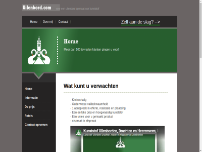 1 100 aansprek afsprak contact eerlijk foto gemaakt ging hom hoogwaard informatie klant kleinschal kunststof kunt mat offert opnem ouderwet plaatsing prijs product realisatie s tevred uilenbord uilenbord.com uniek vakbekwam verwacht