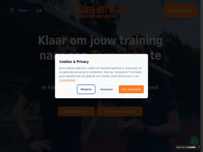 aanpass accepter akkoord analyser begeleid beschrev bezoekersgedrag coaching cookies ga gebruik gebruikerservar gebruikt hardloopbegeleid hardloopclinic hoeft hom individuel jouw klar klik mad privacy privacybeleid professional professionel schrijf till top topniveau train training verbeter websit weiger with zoal