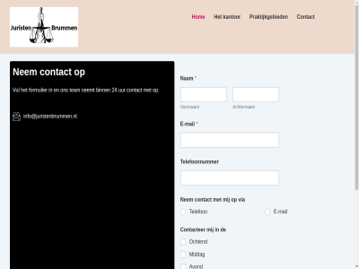 24 achternam avond binn contact contacter e e-mail formulier help hom info@juristenbrummen.nl juristenbrumm kantor mail mee middag nam neemt nem ochtend praktijkgebied team telefon telefoonnummer uur verzend via voornam vul war wij