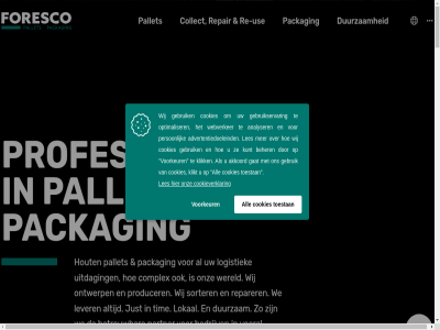 +32 +49 0 0800 11 1151.13 19 19.000 2.500 2023 2025 2026 2273 24.000 34 3711.85 50 70.000 7255387 77 80.000 9001 9815415 aantal aanvrag afgelop akkoord algemen ambities basis bedrijv behaalt belangrijk belgie benieuwd bericht bespaard best beteken betrouw beweegt bijeenbreng binn bom breda certificat circulair circulariteit cirkel co2 co2-vrije collect complet complex contact cookies dag dak dienst doet draagt duidelijk duit duitsland duurzam een eig elk energie energieopbrengst equivalent ervar essentieel ewe flink foresco functie ga gan gebeurt gebied gebruik geeft geinstalleerd geinvesteerd geplant geproduceerd gerepareerd gesprek gezocht goed groei groener hoevel hout huidig info info.kerpen@foresco.eu informatie instell just kennis klant klimaatprijs kw kwh laatst les let lever logistiek lokal luxemburg manier media meest meter mogelijk moment natur nederland nem nieuw offert omgev omvang ontwerp ontzorg onz opbrengst opgewekt opwek packag pallet partner past per privacy producer product productie professional rb rb-media re re-us real real-tim realisatie recht recycl repair reparer rond sales sales.belgie@foresco.eu sales.nederland@foresco.eu sector sorter speerpunt statement steenkol tenslot tien tijd tim toekomst ton top transparantie uitdag uitgebreid ultiem updates use vandag verder verklar vermog verpak vestig vierkant visie vooral voorbeeld voorwaard vrij we webdesign webshop websit weergav weinig wereld werk wij wint zeker zie zonn zonne-energie zonnepanel zonnestral