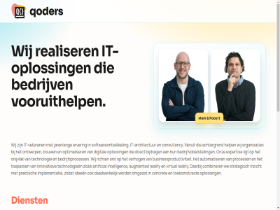 2026 aanbreng aansluit advies ai architectur augmented bedrijfsprocess bedrijfswaard bedrijv beheers bericht betrouw bied blijv bouw combinatie community complex concept consultancy contact dienst dienstverlen digitaliser doorgroei drie duurzam effectief expertis focus gecontroleerd helder help innovatie it it-architectur it-oploss juist kennismak kerngebied keuzes klar kort maatwerksoftwar mark mat nem nieuw omgev ondersteun ontwerp ontwikkel onz opgebouwd oploss organisaties plann praktisch procesautomatiser productiviteit qoder realiser reality richting robert rond sam schaalbar softwar strategisch structur stur system team techniek technisch technologie the toekomstvast toepass verantwoord virtual vooruithelp we werkend wij zodat