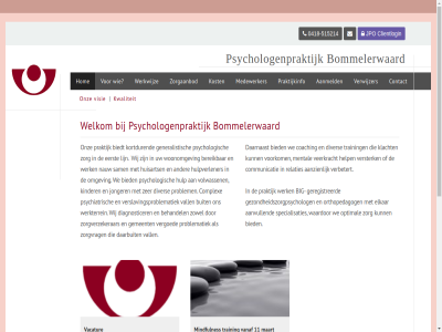 -36 -515214 0418 11 16 2026 aanmeld aanvull aanzien act algemen based behandel bereik bied biedt big bommelerwaard buit clientlogin coaching cognitiv communicatie complex contact daarbuit daarnaast diagnosticer direct diver download echt eerst elkar gemeent generalistisch geregistreerd gezondheidszorgpsycholog gz gz-psycholog help hom huisarts hulp hulpverlener jij jonger jpo kinder klacht kleinschal kortdur kost kunt kwaliteit lijn link maart mak mbct mbct-training medewerker mental mindfulnes nauw nieuw omgev onz optimal orthopedagog per praktijk praktijkinfo problem problematiek psychiatrisch psycholog psychologenpraktijk psychologisch relaties sam sitemap specialisaties therapy training uur vacatur vall vanaf veerkracht verbetert vergoed verschil verslavingsproblematiek versterk verwijzer verzorgt visie volwassen voorjar voorkom voorwaard waardor war we wek welkom wer werk werkterrein werkwijz wij woonomgev zer zoekt zorg zorgaanbod zorgverzekerar zorgvrag zowel