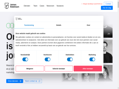 +31 0 00 08 09 1 18 190 2 2025 21jewelz 3 30 4 45 48 5 5.0 6 6336 7 792 8 9 97713201 a aangemerkt aanvrag aanwez academy acter advertenties adverter advies afgelop agency algemen allen ambities analys analyser annefleur anouk argument as av b.v basis bedrijf bedrijv behal bekijk belangrijk bent bereik best bestan beter bied bijdrag bill binn boeking bouw branch branding bred btw bureau busines buy campagnes cases coach collega combiner coming complet conceptstor consent contact content conversies cookies cor core-busines couman cowboy daarnaast dagelijk dak de del denk detail dienst disclaimer disclosur diver doel doelgericht doelgroep don draait een eerst effectiev eig elk en ervor extern fac fair focus full functies gam gebied gebruik geeft gegeven gelov gemeent generer geregeld getting gev gevuld gezien glimlach go goed googl gouverneur grag grep grot grotendel hand hart hel help hierover hoger hom hoogt hop hoppy horeca hotel hour hov huis huisstijl hulsberg immer info@jamesrobinson.nl informatie inhous insight interim intern inzicht james jamesrobinson.nl jar jij jim jou jouw jr kenn kennis kent kerststad kiez klimmenerweg komt kost krijg kunt kvk laatst lastig lat le lead leman les let lever lijst likes maakt maandag maastricht mag mailing mak mark mark-a-th market marketingafdel marketinglandschap marketingmedewerker marketingmix marketingpartner marketingspecialist marketingstrategieen marketingteam mat match media mee meedenkt merk met middel mogelijk moment morg moustach naamsbek naartoe nam neemt nem new newsrom nic nieuw niveau nl868197002b01 nodig noodzak of offert omlop omringd omvang on onderdel ondersteun onlin ontwikkel onz opdrachtgever opleid oploss part partij partner partnership pay personaliser phishing plan playground prat privacybeleid product professional project put ready ready-to-buy regel regelt reserver responsibl restaurant retail robin robinson rol rot rozemarijn s sam samenwerk scandinavian schil sector selectie selection servic servi