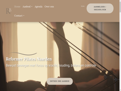 aanbod aanmeld agenda balan beweg bewust boutique contact control focus hom houding inschrijv kracht lidmaatschapp naard ontdek pilates reformer the videospeler