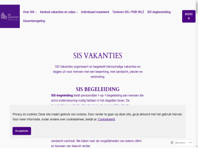 -1 0614942413 1 18 30302206 97763829 a aanbied aanbod aanbreng aandacht aangeeft aangev aangevraagd aanmeld aanmeldformulier aanpak aanvrag aanwez abonner accepter accommodaties achtergrond actief actiev activiteit adl adl-zorg af afgestemd afhank afsluit agb agb-cod akkoord algemen all all-inclusiv allemal allen allround alternatief ann annuleringsverzeker autism band bed beetj begeleid begeleidt beher behoeft beid bekend bekijk belang belangrijk belemmert benieuwd beperk beschrijv betal betekent betrok betrouw bezit bhv bied biedt bijvoorbeeld bijzonder binn blijft boek boeking boekingsformulier bouw budget buit buitengeslot central chat client cod complet complex consumpties contact cookiebeher cookiebeleid cookies crer cuijk daarnaast daaruit dag dagbested dagelijk dagj dagjes dat deelnemer del denk dient diver doel doelgroep doet drag drink drinkarrangement duidelijk echt echter een een-op-en eenpersoonskamer eet eig elk enthousiasm erkend eropuit ervar ervor eten extra facebok fijn formulier functioner ga gan garant garantieregel gat gebracht gebruik gedan gedeeld gedoe gedrag gedragsproblematiek gemaakt gemeent geniet geregistreerd gerust geselecteerd gev geval gezamen gezelschap goed grag groei groep groepsdeelnam groepsuitjes groepsverband grot haalbar hart hecht helas herinner hiervan hoeft hulp hulpmiddel hur ideeen ieder iederen inbegrep incl inclusief inclusiv indien individueel individuel info@sisvakanties.nl informatie invull jar jarenlang jet jij jou juist kaart kamer kiez kijk klein kleinschal kom kost kun kunt kvk kwaliteit land leuk lev liefdevol lift maakt maatschapp maatwerk maatwerkbegeleid mail mak manier mat medereiziger medicatiebevoegd medisch mee meedenk meerprijs mens merk mocht mog mogelijk mooi nah nam nederland nem niemand nieuw nieuwsgier nodig noodzak o.a officiel omgan omgev onbezorgd ondersteun onszelf ontdek ontspann ontstaan.onze ontwikkel onveil onz opzoek organiseert organiser ouder overleg overnacht participatie passend passie