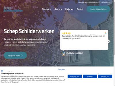 +31 06 19/07/2025 2026 22 43 6 83 aanbied accepter adres advies akkoord all anoniem behandel belangrijk binn blog buit buitenschilderwerk contact cookies dienst ervar ervor everd fijn ga gebruik gedan hel herstel houtrot huis inhoud jarenlang jij johan jouw juist kiez klik lat levensdur liever mak meest mogelijk natur nee ondergrond onlin ontdek onz optimal pas policy precision privacy privacybeleid project relevant resultat robin robin@schepschilderwerken.nl schep schilderwerk soepel specialisatie stucwerk tevred tip uitstral uniek vastgoedonderhoud via vindt vrijblijv we websit weiger welkom werkt zien zorg