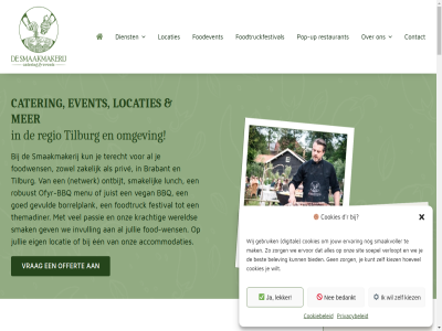 -2025 0649662675 2024 3000 4x aantal accommodatie accommodaties achternam achtertuin agenda algemen allen ander apart babbeltj bbq bedankt bekijk belef belev best bied bijzonder borrelplank bosch brabant bruiloft cater concept contact cookiebeleid cookies copyright creatief creatiev creativiteit d den dienst digital diner durv e e-mailadres een eig en ervar ervor eten etentj etentjes evenement event festival flink fod food-wens foodconcept foodevent foodtruck foodtruckfestival foodwens ga gast gebruik gek geniet genot geschikt gev gevuld goed goirl grag grot heerlijk hel hilvarenbek hoevel hooguit humor idee info@desmaakmakerij.nl informatie inhoud inschrijf inschrijv invull inzet jar jouw juist jullie kiez kijk klein kok kom krachtig krijg kun kunt lekker liv locatie locaties lon lunch mail mailadres mak mee meest menu moerenburg muziek nam nederland nee nem netwerk nog o.a offert ofyr ofyr-bbq omgev ontbijt ontdek ontvang onz organiseert organiser overleg passie per plek plekjes pop pop-up priv privacybeleid proef r realisatie regio restaurant robuust s scheut sfeervoll sfer sit smaakmakerij smaakt smaakvoller smak smakelijk soepel stur terecht themadiner thuis tilburg toe ulvenhout uniek up vegan verder verjaardag verloopt vleugj voorbeeldmenu voorwaard vrag vur war we websit wen wens wereld wij wilt zakelijk zand zet zoek zorg zowel
