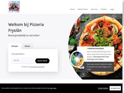 +31 0 00 01 11.500 135 15 16 2026 22 23 441 511 6 800 9287 accepter af afhaaltijd afhal all aygo bekijk best bestel bestell betal bezorg bezorgd bezorgkost bezorgtijd bjirkewei by cadeau contact cookie cookies copyright daarnaast deur dinsdag direct donderdag draai eenvoud eig eten foodticket fryslân gan gebruik gebruikservar geholp gekoz gemak geniet gewonn hal hoef hom ideal ieder jou kan klar lc les locatie login maakt maaltijd maand maandag mak menu menukaart mogelijk mooi officiel onlin ontvang onz pizzeria postcod prijz prijzenrad rad reken setting snel stat t.w.v tijd tijdstip toyota twijzeler uiteraard v.a vanaf vandag veilig verlot vernieuwd vrijdag vul websit welkom wij winkel woensdag zaterdag zin zondag zorg