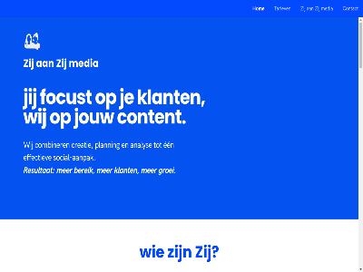 a aanpak analys b bereik c combiner contact content creatie d e een effectiev f focust g groei h hannah hom i j jij jouw julie k klant l m media n o p planning r resultat s social social-aanpak t tariev v w wij y z