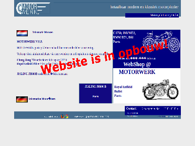 +31 1995 350 3737396 4292851 500 61 750 77 b betal bmw bullet chang cj750 dern e e-mail enfield factory gat hiernaast imzm72 informatie information jh600 jh600-b jh600b jialing jiang klassiek kleiner klik mail marjolen meten modern mogelijk motor motorcycl motorplezier motorwerk onderdel onz ophal ouder outlet part plat r61 r71 royal sander schal shop sofort uitsluit v.o.f verkop via vindt voorzien web webshop zu