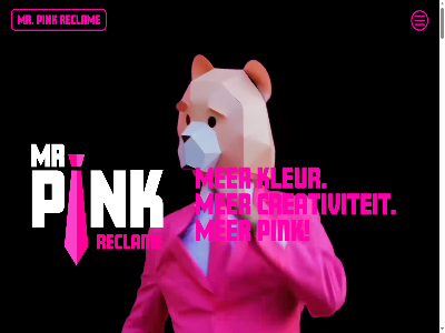 085 2026 273 3335 57 79 98 adres ber betrok blijft c contact creatief creativiteit doel echt een energie gedrev gerust gevoel gewon hang idee info@misterpink.nl jouw kk klar kleur lat mail mak merk mister mogelijk mr nem opvall past pink reclam sam sparr start team telefonisch verhal videospeler volg voltastrat vrag vrijblijv we weg wij zwijndrecht