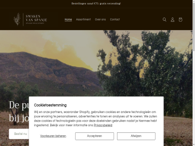2026 75 accepter advertenties afwijz algemen analyses assortiment beher bekijk bestel bestell by contact contactgegeven content cookies cookietoestemm cookievoorkeur doeleind ervar gebruik gratis hebt hiermee hom informatie ingestemd inlogg instagram jou jouw kennisgev meten nadat olijfolie olijv onz partner pas personaliser powered privacybeleid pur shopify smak spanj tapas technologieen terugbetalingsbeleid thuis ton vanaf verhal verzend verzendbeleid voer voorkeur voorwaard waaronder we wet wettelijk wij wijn winkelwag zull
