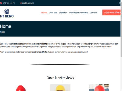 +316 123 2026 456 78 aanpak advies algemen central contact content copyright derks dienst ervar ervor gat gerust groter henk holland hom ht info@htreno.nl jar johan klantreview klanttevred klein klus kluss kwaliteit lind mak nem netjes offert onderhoud onz person prijs prima project redelijk regio reno renovatiebedrijf renovatiekluss resultat sam skip stan succes tarik tevred tijd to toepass uitgevoerd vakkund vakmanschap voorbeeldproject voorwaard vrijblijv we wens werk werkelijk wij zer zorg zuid zuid-holland
