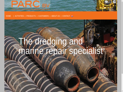 +31 -183 -3 -500 4 4283 927 about activities and b.v bedrijvenstrat contact customer dredging giess hom info@parcbv.com jh marin netherland parc product repair specialist the us