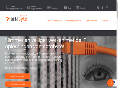+31 0 050 10 2000 2025 2289ex 3992 4 88 a accepter achteraf actabyt adviser afsprak algemen all app as bedrag bedrijf begrijp beher behoeft belangrijk bell bescherm besliss beter betrouw beveil beveiligingsstandaard bevind bied bijvoorbeeld binn blog brochur cloud communicatie communicatieplatform complex complexiteit consultancy consultant contact cyber cyberdreig cybersecurity daarom de delft dg dienst e e-mail een eenvoud efficient elk ervar expert gedoe gegeven gemaakt geniet get goed grenzeloz hebt helemal help hom hoofdvest hoogst hout hulp implementer inclusief info@actabyte.nl informatie ingrijp innovatie it it-beher it-behoeft it-consultant it-ervar it-omgev it-partner it-project jou jouw juist kennis kennismak klant kort lat les let levert maand mail mak manag managed manier mat medewerker mee microsoft mkb modern moeitelos mogelijk moment naadloz naast nam netwerkinfrastructur nieuw nodig omgev omschrijf onderhoud ondersteun ontdek ontwerp ontwikkeld ontworp onz oploss organisatie overal overstapservic overweegt partner patrijsweg penetratietest pentest per plek portal prijz privacy privacyverklar proactief productiviteit profiter project regel remot reserved richt right rijswijk risico runn s samenbrengt samenwerk schal security servic services soepel softwarepakket som speciaal stapp start started stimuler support team teamwork ter terwijl ticket toegank transitie uitdag uiteraard vacatures vast veilig verbind vergader verklar verlop verrass verstur verzorg volled voordel voorwaard vrag vrijblijv vrijheid waarom war we wereld werk werkplek werkt wij zet zit zoek zorgelos zorgeloz
