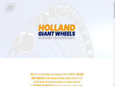 0 35 45 55 a and art attraction built bussink creat engineered era for former from fully giant has holland its knowledg lifetim lin meter mor netherland new observation product r80xl redeveloped represent standalon stat state-of tall techniques technology than that the the-art to transportabl vast whel with