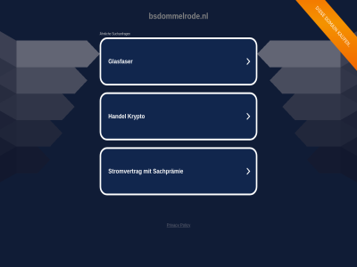 bsdommelrode.nl dies domain kauf policy privacy