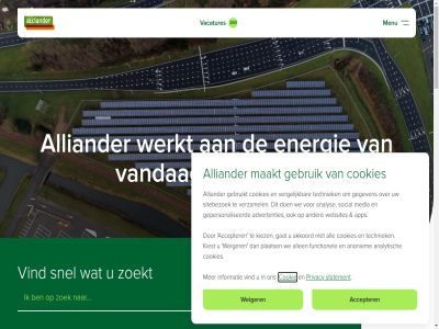 2024 2025 260 aanpass accepter advertenties akkoord all allen alliander analys analytisch anoniem app beheert contact cookie cookies copyright cvd disclaimer energie energienet energietransitie functionel gat gebruik gebruikt gegeven gepersonaliseerd informatie investor kiest kiez maakt media menu morg nieuw ontwikkelt onz per plaats prestaties privacy relation sitebezoek snel social statement techniek toegank uitdag vacatures vandag vergelijk verzamel vind voorkeur we websites weiger werk werkt zoekt