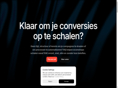 0 15 24/7 24u 50k achter achtergrond actie adfus ads advertentiebudget adverter advertis advies afhak agent ai ai-agent analyz and ander automatiser bedrijf bedrijfsnam bedrijv beeld begrijp beloftes bespar bezoeker binn boek bouw branding call campagnes commerc consultancy contact content conversies converter cookie cookies creatie creatiever creatives cro cro-consultancy daadwerk data deliver dienst direct doet draai draait e e-mail ecomshop efficienter email emailflow enhanc enric ernar experienc facebok focuss gast gebak gedeeld gegeven geldverslind gelov geschikt gewon groei groeisessie help herkent hoeft hog instagram jij jong jouw kennis kijk klar kom lat lef ligg linkedin lop loz lucht maakt mail mak mankracht market merk milan min minder mis missie mist nam nem nummer omzet ondernemer onlin ontlast onz our partner performanc personalized plan policy process pur read retargetingcampagnes runn samengesmolt schal scherp setting sit slim slimm slimmer snel sneller social statistiek stor strategie structur succes system team telefon test tijd to toeval traffic twee use vag vanaf vandag veelgesteld verspild verstand visie vlamm vrag waarom war we weinig werk wet wij winstgev workflow xnovo your zet zodat