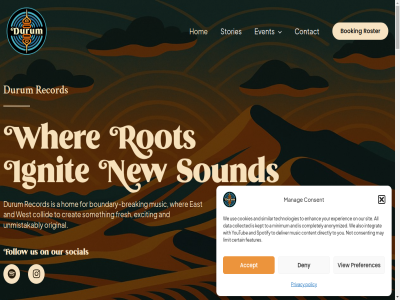 10 100 15 2025 2026 4 a about accept acces act adding after all also alway an and anonymized are artist artistic as at audiences authenticity band be becaus becom behind beyond bok booker booking boost boundary boundary-break boundary-push breaking bring build building busy but by celebrated center certain chasing city closely collected collid com committed community completely condition connect connection consent contact content context cookies cor creat creating creativ crowd cultural cultures data december deliver deny dep deserves directly discover discoveries discovery down durum east eastern embrac energy enhanc event every everyon everyth evolved excit experienc experiences fair fan features fellow festival find first folk follow for form foundation founded freedom fresh friend fuel fus genuin get global go goes grek grow growing growth harryvan hear heard help her hom honest hyp identity impact industry inspiration instagram integrat interview isn it its january join just kept know label last laying let lif light limit liv long lov magical mak maker manag may melina member messag met middl minimum modern moment momes mor mov movement music musical neo neo-traditional network new newsletter next not now offer on opportunities or original our out own part peki perform performanc performances period plac platform playing policy pop portugues preferences privacy professional programm promises psych psych-folk psychedelic pushing put quick re reach read record reputation rich right rock rossana roster rot run s sander sander@durumrecords.com scen send shar shared sharp show similar sit skip so social someth sound spac special spijker spotify stag stages started stay staying stick stories story styles submit subscrib support sur sustainabl t takes talk tapestry technologies tell term than that the their them thes thrilling thriv through timo timo@durumrecords.com to together touch traditional true tuned turkish two unique unmistakably upcom us use venues view visi