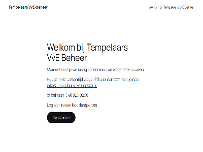 0268 040 820 beher bel bezig bouw ga info@tempelaars-vvebeheer.nl inhoud klantportal log mailtj momentel nieuw stur tempelar tussentijd vrag vve vve-beher we websit welkom