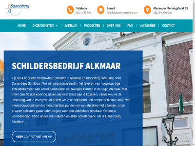 06 072design 08 100 1821 21 33 40 44 447 708 77 a adres advies aflak afplak afsprak alexander alkmar allen allerbelangrijkst allround bedrijfspand bedrijv behang bekend benader betrouw binn binnenschilderwerk bk buitenschilderwerk complet contact contactgegeven crer danenberg dienst dna e e-mail elk ernar ervar faq flemingstrat fraai ga gan garant garantie gespecialiseerd gev gewenst grapj hand handig hecht helder holland hom hoogwaard houd houtwerk ieder info@danenbergschilders.nl informatie instek interieur jar jarenlang jouw kies klant klanttevred klar klein kleur klus kom kort kozijn kwaliteit lever lijntjes lok mail mak monumental mooist mur nem netwerk nieuw nieuwbouwwon nodig noord noord-holland nuchter omgev omschrijv ontlast onz opfrisbeurt opknapbeurt opknapp optimal pand particulier partij person piekfijn privacyverklar product professional professionel project realisatie regio reparaties resultat sam schilder schilderdienst schilderresultat schildersbedrijf schilderwerk serieus snel sprankel spuit stan stat strak strev team telefon tevred toe uitgebreid uitsluit uitstral uitvoer vacatures vakmens verf verfriss visie vlekkelos volgen voorbereid voorgevel voorop vriendelijk vve waard waarom we websit wer werk wet wij z zakelijk zegg zer zit zoek zorg zorgt zowel