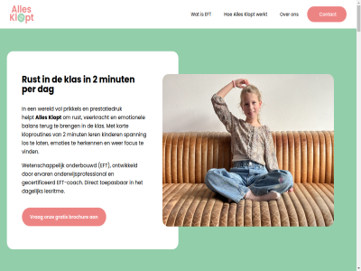 +31 1 10 100 16 1993 2 2022 2026 28 49 5 53 6 81 aandacht aangetoond aansluit aanvrag academisch acupunctuurpunt afgekort algemen all analyses angst angstklacht angstregulatie artikel balan basis basisonderwijs begeleid beginn begint behind bekijk benieuwd ber bespreekt beteken beter bevorder bied bijdrag blijkt bovenbouw breng brengt brochur burn burn-out certificer childr coach combinatie complet concret contact contact@allesklopt.nl craig daarbij daarnaast daarom dag dagelijk daniell digital direct dr druk education eenvoud effectief effectiev eft eft-coach eft-tapp elk emotieregulatie emoties emotional emotionel en energetisch energiestick ertoe ervar et executiev extra faalangst focus focusmoment freedom functies gary gebaseerd gebruik gecertificeerd gef geheugensteuntj geklopt geleverd gesprek gevoelen goed grag gratis groep groepsdynamiek handig handvat help helpt herkenn hoort i ideaal informatie integrer inzet jar jarenlang jeugd jij jonger jou jouw kalmer karaok karaoke-tekst kennis kennismak kind kinder klas klimat klopkaart kloplied klopliedj klopp kloppunt kloproutines klopt klopt-ber kort kost kunt lambert lat leerkracht leerling leerprestaties legg ler les lesmateriaal lesmaterial lespakket lesritm licham liedjes link los maakt mak makkelijk manier media meta meta-analyses meten mid minder minut missie moeitelos moment mri mri-onderzoek neurologisch ochtend omgan onderbouw onderbouwd ondersteunt onderwijs onderwijservar onderwijsprofessional onderzocht onderzoek ontspann ontstan ontwikkel ontwikkeld onz onzeker opbouw oplever oplevert oppak ouder out pass pauz pauzes pedagogisch per peta plat praktijk praktijkervar praktisch prestatiedruk prestaties prikkel privacy ptss punt rct reflecties regulatie research reserved resultat right ritm routines ruim rust rustig rustmoment s schol schooldoel schoolleider schreur scienc simon sind slag snel sociaal sociaal-emotionel social spannend spanning specifiek spel spelenderwijs stapleton start stres stressreduc