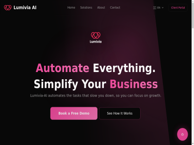 +31 2025 36265099 40 6 a about adapt adding ahead ai ai-powered all and any are asked at automat automated automates automation bok busines businesses by call campaign can chos client complexity connect contact content cost creation customer cut data day demo down email everyth evolv experienc extra faster fel focus free frequently from futur grow growth hom hour how human info@lumivia-ai.com insight intelligent it kenan know link lumivia lumivia-ai management market matter messag ned on operation optimization or our outdor overhead per portal power powered proces question quick ready reclaim reduc repetitiv report reserved revenue right salimov sav saved scal see send simplify slow so solution staff stay stories streamlin streamlined succes support task team that the tim to transform us wek what why with without work workflow you your