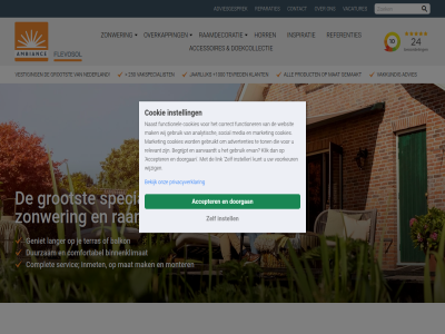 +1000 40 aanvaardt accepter accessoires advertenties advies adviesgesprek all almer ambianc analytisch balkon begrijpt bekijk binnenklimat comfortabel complet contact cookie cookies correct doekcollectie doorgan duurzam ervan flevosol functionel functioner gebruik gebruikt gemaakt geniet grootst horr inmet inspiratie instell jaarlijk klant klik kunt langer link mak market mat media monter naast nederland onz overkapp privacyverklar product raamdecoratie referenties relevant reparaties servic social specialist terras tevred ton vacatures vakkund vestig voorkeur websit wij wijzig zoek zonwer