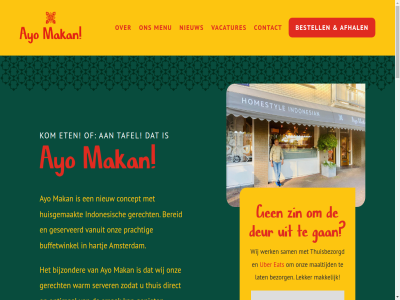 +31 0 00 1018 15 179 20 2025 30 369 5475 aanbied abonner achternam adres afhal algemen all amsterdam ayo bereid bestelbutton bestell betekent bezorg bijvoorbeeld bijzonder buffetwinkel concept contact deur dinsdag direct donderdag e e-mail e-mailadres eat eerst eten fod formulier gan gehoud geniet gerecht geserveerd grag grot hartj hoeft homestyl hoogt huisgemaakt indonesian indonesisch info@ayo-makan.nl inmiddel kaart kom laatst lat lekker les maaltijd maandag mail mailadres mailbox makan makkelijk menu nieuw nieuwtjes onlin ontdekt ontwikkel onz openingstijd optimal postcod prachtig privacybeleid rij sam schrijf server smak snel special stan stat stur tafel tel telefon thuis thuisbezorgd uber vacatures vanuit via voornam voorwaard vrijdag waarschijn warm we websit werk wij wilt wittenburgergracht woensdag zaterdag zin zk zodat zondag