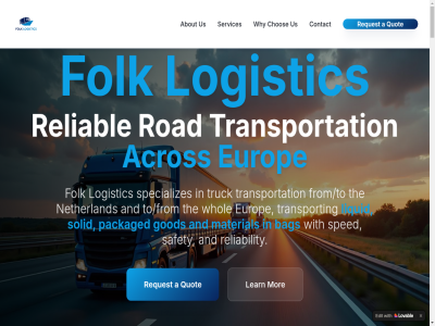 +31616081362 15 2024 28 99.8 a about acros all and bag chos contact cookie countries delivery edit europ european experienc folk from/to god info learn link liquid logistic material mor netherland on on-tim packaged partner policy privacy provides quick quot reliability reliabl request reserved right road safety sales@folklogistics.nl servic services solid specializes sped term terneuz the tim to/from transport transportation truck trusted us whol why with year zeeland