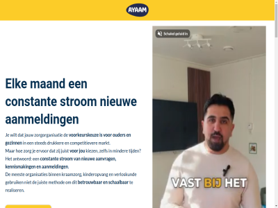 +02 +2 00 06 1 10 11 12 13 14 15 16 17 18 19 1986 1987 1988 1989 1990 1991 1992 1993 1994 1995 1996 1997 1998 1999 2 20 2000 2001 2002 2003 2004 2005 2006 2007 2008 2009 2010 2011 2012 2013 2014 2015 2016 2017 2018 2019 2020 2021 2022 2023 2024 2025 2026 2027 2028 2029 2030 2031 2032 2033 2034 2035 2036 2037 2038 2039 2040 2041 2042 2043 2044 2045 2046 2047 2048 2049 2050 2051 2052 2053 2054 2055 2056 2057 2058 2059 2060 2061 2062 2063 2064 2065 2066 21 22 23 24 25 26 27 28 29 3 30 31 4 40135797 45 5 6 7 8 9 aanmeld aanpak aansluit aantrek aantrekt aanvrag achterloopt advertentiecampagnes advertenties afsprak agency all allen alsof antwoord apr april augustus ayam bedrijf bereik beter betrouw bewez bezet binn blijft blijv boodschap call competitiever concurrentie constant continu continuiteit conversiegericht copyright dankzij datum december ded di digital direct do doorgroei drukker echt eerder effectiever elk email en ervar ervor europe/amsterdam februari focuss funnel geboort gebruik geluid gesprek gezinn gmt goed gratis groei groeit grot haarscherp hard help info@ayaamtheagency.com instrom interes inzet januari jij jong jou jouw juist juli jullie juni kans kennismak kennismakingsgesprek ker kiez kijk kinder kinderopvang kinderopvanglocaties klein kraamzorg kraamzorgorganisaties kunt kwalitatiev lastiger lat leg ligg ma maand maart market markt mee meest meeting mei method methodes min minder missie moet moment neemt nieuw nooit november oktober ondank ondersteunt onlin ontdek ontvang ontvangt ontwikkeld onz organisatie organisaties ouder passend periodes personel plan plek precies realiseert realiser regio reserved rest resultat right rondom rustig sam schaalbar schakel selecter september simpel slimm sneller speciaal stap sted strategie strom system target telefon terwijl the tijd tijden tijdzon toe trek uitgroeit vandag verdient vergrot verlengstuk verloskund verloskundigenpraktijk vind vindbar voelt volled voorkeurskeuz vr waarom war we weinig wel welk werk w