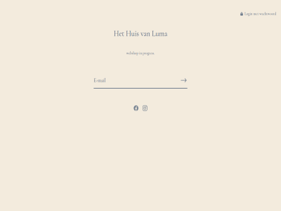 huis icon instagram lock login luma progres wachtwoord webshop