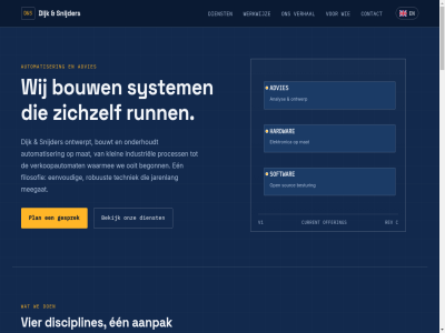 +31 01 02 03 04 1 2 20 2026 3 37 4 49 53 6 98801198 aanpak advies afgestemd all allebei allen analys automatiser automatiseringsadvies automatiseringsoploss automatiseringsproject automatiseringssamenwerk basischol bedrijfj bedrijv begon begonn beheert bekijk bericht beschik bestur besturingssoftwar betal betrek blek blijft blijv bouw bouwt breder breng c complexiteit concret contact current custom d denk denkwijz dezelfd dienst dijk disciplines doorgebracht doorontwikkel draai duik e e-mail ebb een eenvoud eerst eig elektronica elkar erin exploitant fabrikant facilitair features filosofie gan gebied gebouwd gebruik gebruiksvriend gedan gegan gerepareerd gesprek gewon hand handgebouwd handmat handvol hardwar hous idee iederen in-hous industriel installatie jarenlang kaart kandidat kans kantor kenn kennis klein kop kvk lang lat lek leuk liefd logistiek machin mail management@ds-technical-solutions.nl mat mee meegat meestal nam nem nodig offer onderhoud onderhoudt onnod ontwerp ontwerpt ontwierp ontwikkeld ontworp onz ooit open open-sourc operer oplever oploss plan plat prat proces process productie proprietair prototyp recht regelmat reparatie reparer request rev richt robin robuust runn s sam schal sector sind situatie slimmer snijder softwar solution sourc studententeid system technical techniek telefon terugker terwijl test toegevoegd toepas twed uiteenlop updates v1 vak vandag veder vendos verhal verkoopautomat verstur vervang vier volled voorbehoud voorrad vrag vrij vrijblijv vult waarmee we werk werkend werkwijz wij word zet zichzelf zorg zowal