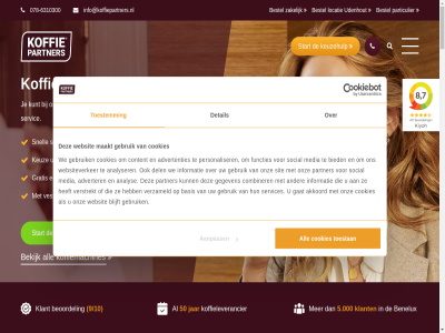 -08 -11 -12 -2025 -6310300 04 078 1 10 12 14 16 2 2026 3 300 3335 4 5 5.000 50 63 7 9/10 a a-merk aanbod aanpass aantrek aanverwant aanwez achtergrondmuziek acties advertenties adverter advies afgekondigd afgestemd akkoord algemen all amsterdam analys analyser arabica artikel assortiment automat b.v basis bedrijf begint begrijp beker bekijk belangrijk benelux beoordel bescherm best bestel bestell beter betreff betrouw bezorg bezorger bied binnendienst blij blijf blijft blog bon boonsoort bovendien brabant branddatum brandstof cacao combiner complet contact content cookies copyright cup cup-a-soup daarnaast daarom dag del detail dienst diner direct diver drinkwater duurzam echt eenvoud eig elk elkar ellecom en espressobon espressomachines expert extra frisdrank functies ga gat gebruik gebruiker gef gegeven geniet geplaatst gerecht gevolg gezond glimlach goed grag gratis help herk hierbij hoogt hoogwaard ieder iederen info@koffiepartners.nl informatie ingewikkeld ingredient inschrijv instant instantkoffie internetbureau inzet jar jouw kantor karakter kennis kerstdiner kerstgerecht keuz keuzehulp kiest kiez kiyoh klant klantverhal klar klein koffie koffiebelev koffieleverancier koffiemachin koffiemachines koffiemerk koffiepartner koffieprat koffievoorzien kookadvies kop kortom kunt kwalitatiev kwaliteit kwaliteitsproduct lang lat lekker lekkerst les let lever licht locatie locaties lt maakt machines mak mat medewerker media meest mens merk mogelijk naast nam nederland nem nieuwsbrief nodig nummer ohmstrat omkijk onderhoud ontdek ontdekt ontzorg onz oploss over particulier partner perfect person personaliser porselein prijs privacy product regio reserved reservoir right rotterdam ruim s samenspel serveert servic services sfeerbepal signatur sit smaakt smaakvoll snel snell social soep soup stan start storingsdienst subtiel technisch telefonisch telefoongesprek termijn thee toepast toestan toestemm toevoeg udenhout uitprober vakkund vanuit veelzijd vending verklapt verkop