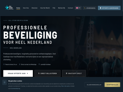 +31 00 02 04 1 15 2 20 2026 24 24/7 2908 3 34 36 6 60 98910256 aanvrag accepter advertentiecookies algemen all allen analytisch bedrijfslocaties bekijk bereik beveil beveiliger binn capell contact cookies cookieverklar cypresban den dienst direct en evenement evenementenbeveil faq festival festivalbeveil functionel gastgericht gebruik gebruikt gecertificeerd gelad hel hom hospitality ijssel incl info@allstarbeveiliging.nl informatie inzet klachtenregel kort kvk landelijk lijn link lt ma mogelijk nd09298 nederland noodzak object objectbeveil offert onz pand personel privacybeleid professionel reactie recht representatief representatiev services snel snell solliciter stadion star structurel svpb tijdelijk toestemm tracking uitstral uur v.o.f verbeter vergunningnummer verkeersregelar via voorbehoud voorwaard vrag websit werk werkgebied werking werkt whatsapp wij wpbr wpbr-vergunningnummer