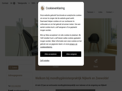 -2462590 033 10 100 22 accepter adresgegeven apparatur contact contrast cookieverklar e e-mail hom hoofdmenu iederen instell jar link mail menu mondhygienistenpraktijk mondhygienistnijkerk nieuw nieuwst nijkerk omgev privacy rout ruim submenu tariev tekst tekstgrot tel vergrot verklein vertrouwd weiger welkom zeewold zoek